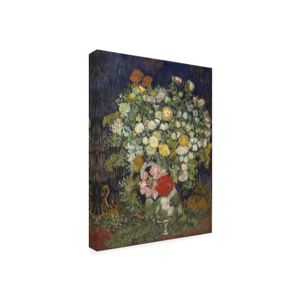 Vincent Van Gogh 'Bouquet Of Flowers In A Vase' Canvas Art,24x32